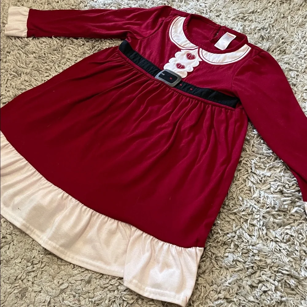 2011 Gymboree “Gymmies” Santa Suit Pajama Gown, Size S (5-6)